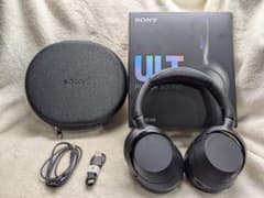 ジャンク】SONY(ソニー) ワイヤレスヘッドホン ULT WEAR ブラック