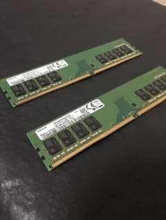 DDR4メモリ 8GB 2枚 Samsung サムスンのサムネイル