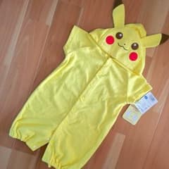 【新品】ピカチュウ♡半袖２wayオールのサムネイル
