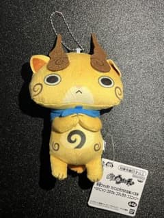 [컷 지자] 요괴 워치 남코 한정 가방에 붙어있는 봉제 인형