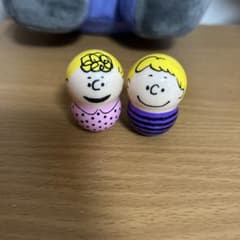 サリーとシュローダーのキャラクター人形　おきあがりこぼしのサムネイル