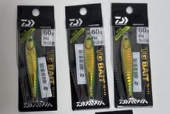 Daiwa TGベイト 60g PHグリーンゴールド 3個セットのサムネイル