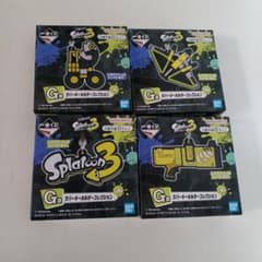 スプラトゥーン3 一番くじ G賞 ラバーキーホルダー 4種セット - メルカリ