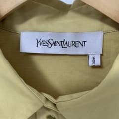 yves saint laurent ysl イヴサンローラン　シャツ　イエローのサムネイル