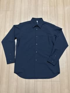 muji labo ウール混 レギュラーカラーシャツのサムネイル