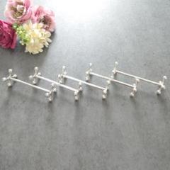 希少 美品 クリストフル ブール ナイフレスト カトラリーレスト 5点 希少 美品 クリストフル ブール ナイフレスト カトラリーレスト