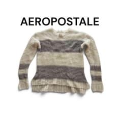 AEROPOSTALE ボーダー柄 ニット セーター レディース カジュアルのサムネイル