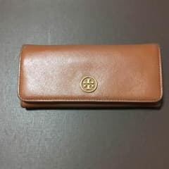 TORYBURCHのキャメルの長財布,のサムネイル