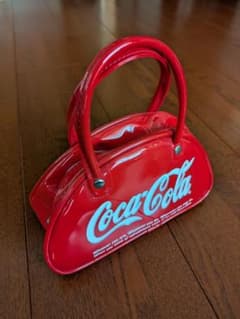 コカ・コーラ　Coca-Cola　ハンドバッグ型ポーチ 赤のサムネイル