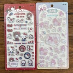 モンチッチ ハローキティ マイメロ シール 2枚セットのサムネイル
