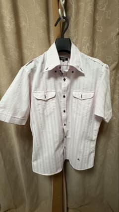 Burberry ストライプ 半袖シャツ サイズ3 - メルカリ