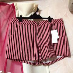 夢展望♡サイズ４L♡ストライプショーパンのサムネイル