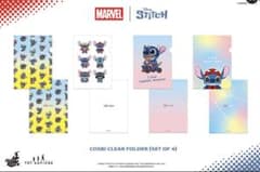 [신품] 코스비 클리어 파일 [마블 | 스티치] 4장 세트