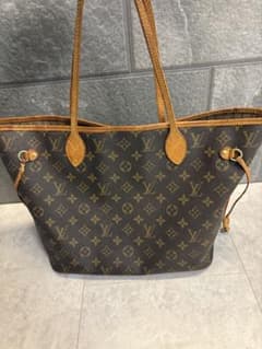 Louis Vuitton ネヴァーフルMM トートバッグ サイド紐取れ手縫い 