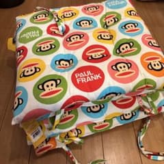 ポールフランク　座布団　クッション　新品　未使用　4個セット ポールフランク 座布団 クッション 新品 未使用 4個セット - メルカリ