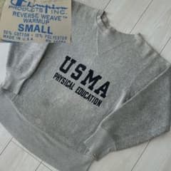 希少 美品 Champion 青単色 70s USMA リバースウィーブ S 希少 美品 Champion 青単色 70s USMA リバースウィーブ S - メルカリ