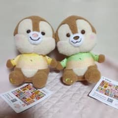 디즈니 밀키 보아 아이스 스웨터 봉제 인형 * 칩과 데일 *