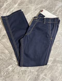 【Johnbull】日本製 アシメデザイン ワークパンツ 濃紺 L ジョンブルのサムネイル