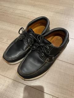 visvim HOCKNEY-FOLK /BLACK/10 デッキシューズ - メルカリ
