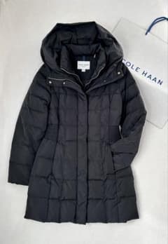 XS正規店購入COLE HAANコールハーンダウンジャケット黒 - メルカリ