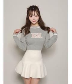 Darich ダーリッチ レトロDDロゴニットトップス グレー - メルカリ