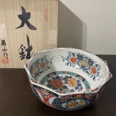 有田焼　弥左衛門窯　大皿　金彩古伊万里　角鉢　盛皿　飾り皿　色絵　和食器　お正月 新品未使用 有田焼 若山窯 金彩古伊万里 大皿 十角皿 盛鉢 色絵 - メルカリ