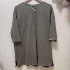 【名作】AURALEE ハイゲージ ピケ ダブルクロス ヘンリーネック Tシャツのサムネイル