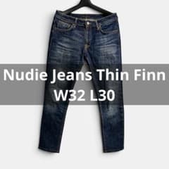 Nudie Jeans Thin Finn W32 L30 - メルカリ