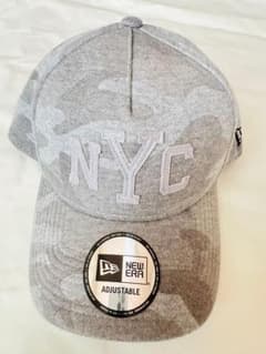 NEW ERA 9FORTY キャップ NYCロゴ グレーカモのサムネイル