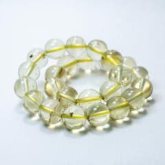鑑別書付/極上透明】リビアングラス 7.5mm 本物保証 隕石 黄金/879 