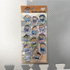 【新品、未使用】クレヨンしんちゃん ラメ入りウォーターシールのサムネイル
