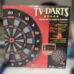 新品　TV-DARTS プラグインダーツボード TV-DARTS プラグインダーツボード ダーツボード ダーツ 現状品 - メルカリ