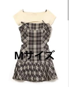 andmary Karen check mini dress Mのサムネイル