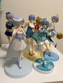レム・ラム フィギュアセット13体セットまとめ売り - メルカリ