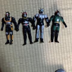 仮面ライダー ソフビ フィギュア 4体セットのサムネイル
