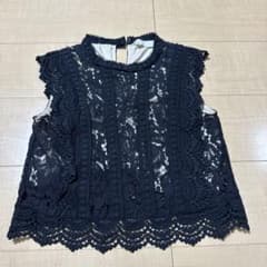 31 Sons de mode ネイビーレースノースリーブのサムネイル