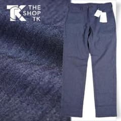 THE SHOP TK メンズ 7DAYS パンツ M ネイビー ストレッチのサムネイル