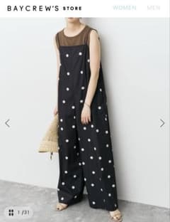 Spick&Spanドット柄オールインワン Spick&Spanドット柄オールインワン - メルカリ