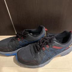 ASICS ランニングシューズ ブラック/ブルー/レッドのサムネイル