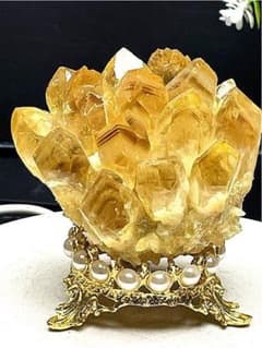 超綺麗☆パイナップル水晶クラスターB89D6/73D24A - メルカリ