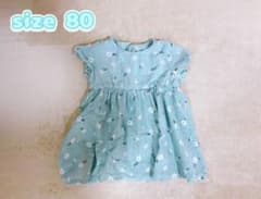 BREEZE 花柄ワンピース 80cmのサムネイル