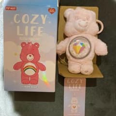 ケアベア〜コージーライフ〜【ポップマート】4体セット ケアベア ポップマート POPMART コージーライフ ぬいぐるみ 2つ
