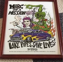 RAT FINK ラットフィンク 絵画 額入りのサムネイル