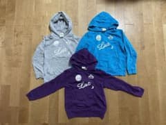 ルースイソンブラフード付きウェア 3色セットのサムネイル