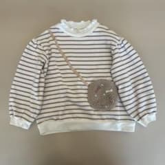 apres les cours ボーダー トレーナー 120cmのサムネイル