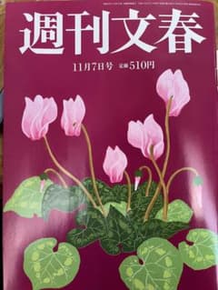 週刊文春 最新号（11月7日号）】定価：510円 - メルカリ