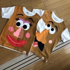ポテトヘッド ペア Tシャツ 香港 ディズニーのサムネイル