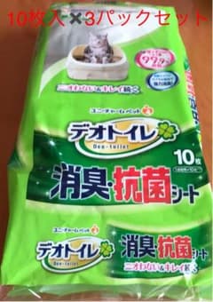 デオトイレ　消臭・抗菌シート　ユニチャーム　猫用のサムネイル