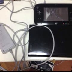 今日特別値下げ！WiiＵ本体 箱ありパットジャンクのサムネイル
