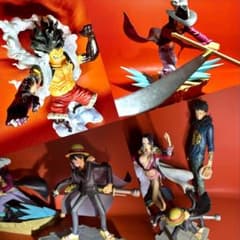 超特価〜6/26】ワンピース まとめ ルフィ ほか フィギュア 5点 現状品